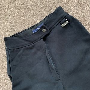 Rare Stagsport By White Stag Sz 8 Usa Nylon/wool Black Riding Pants